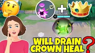 Will Drain Crown work on UMBREON Mean Look 🤔🧐 ll Pokemon unite