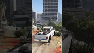 Toyota pickup jump and cross da building in gta 5 ❤️🚀 #gtaworld #gtaonline