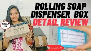 Rolling Soap Dispenser Box Unboxing And Detail Review| Is It Worth Buying ? || Aishv