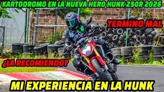 HERO HUNK 250R PRUEBA EN KARTODROMO🏁🔥NUNCA REVASES TUS L&Iacute;MITES !!! 😱 &ldquo;LA MAS R&Aacute;PIDA DEL SEGMENTO&rdquo;✅🔥
