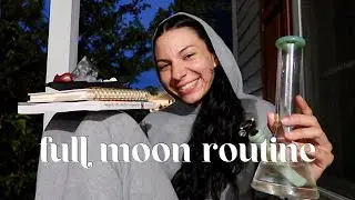 FULL MOON SELF CARE DATE NIGHT : moon water, grounding + more