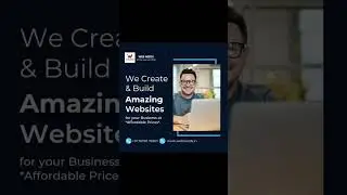 We Create and Build Amazing Websites for your Business at *Affordable Prices*