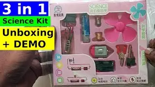 FunBlast Science Experiment Kit - 3 in 1 Science Kit Unboxing and Demo