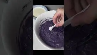Purple Sweet Potato Baked Sticky Rice Cake - Nian Gao | Mochi Cake Lunar New Year 紫薯烤年糕 麻糬蛋糕 糯米蛋糕食譜