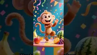 🍎🍌 Kids Learning Video: Fruits 🍓🍊 #aivideo #kidsvideo