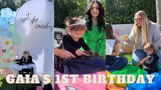 Gaia's 1st Birthday! (Vlog) | Amanda Steele