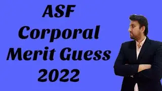 Asf Corporal Expected Merit 2022