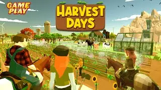 Harvest Days ★ Gameplay★ PC Steam (Free Alpha test) Simulator Survival Game 2021 ★ Ultra HD