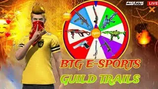 Free Fire Live BGT GUILD TRAILS JOIN NOW BALU is Live
