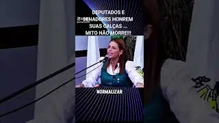 DEPUTADA ESCULACHA O CONGRESSO E SENADO FEDERAL: Saiu Em Defesa De Bolsonaro! 
