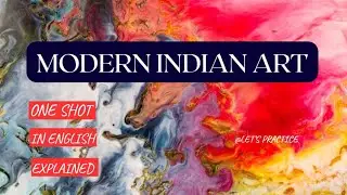 MODERN INDIAN ART FINE ARTS CLASS 12 & CUET  @Let's practice720