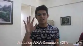 Jon Lucas Greetings to Maria Denise Namuco