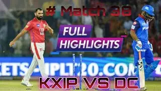 DC VS KXIP || # Match 38 || IPL 2020 Highlights