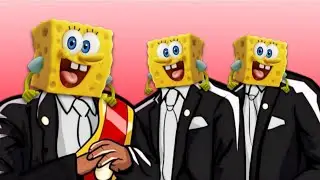 ⚡If SpongeBob & Squidward Were Robots - Lagu Coffin Dance (COVER)