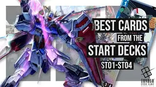 TOP 10 BEST CARDS from the Gundam Start Decks | Gundam Card Game