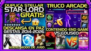 TRUCO xTITAN+RUNAS *GRATIS* ADIÓS GESTAS! DUPLICA STAR-LORD F2P! CONTENIDO ENDGAME Vs COLISEO | MCOC