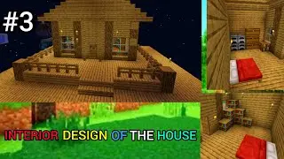 Interior design of the house in Minecraft one block | #3