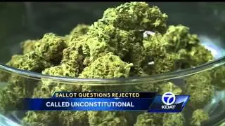 Ballot questions rejected, called unconstitutional