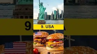 Top 10 Countries With Best Food In The World #short #food #countries