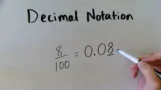Writing Fractions in Decimal Notation - 4th Grade Math Lesson