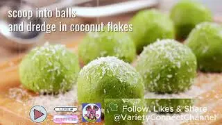 Coconut Matcha Fat Bombs. Variety Channel - @VarietyConnectChannel. #food #subscribe #follow #like