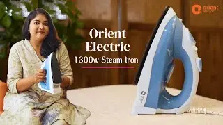 Orient Electric 1300 W Steam iron | Review & Demo