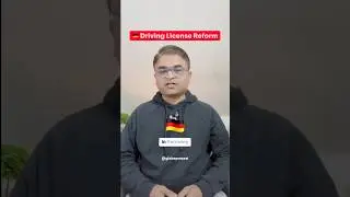🇩🇪 Germany Driving License Reform #globepravasi