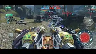 War Robots (Valley) The Titan saves us 💪🔥😎😈 6 Kills and 3 Assists #gameplay 