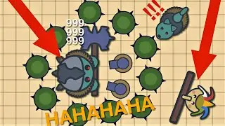MooMoo.io - Fastest Way To Kill Moostafa Using A Stick