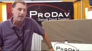 Miami Boat Show 2012 - Prodav Swivel Davit System