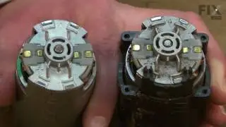 DeWALT Hammer Drill Repair - How to Replace the Motor