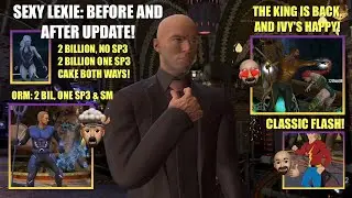 DCU Lex Luthor Pre & Post-update, ORM does INSANE damage, The King returns, more! Injustice 2 Mobile