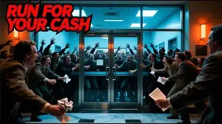 What Happens If Everyone Withdraws Their Money at Once? | Bank Run Explained #finance #bankrun