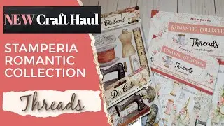 New Stamperia Romantic Collection Threads | ASC Craft Supplies DTP