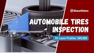 SinceVision 3D Laser Profiler SR5280:  Automatic Studding for Automobile Tires | Applications