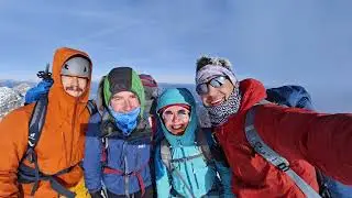 Travnik Hike: Freezing, Foggy, Windy — and Loving It!