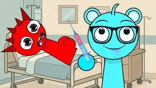 SPRUNKI HOSPITAL 💉 // Episode 1 : Raddy&rsquo;s Urine Test ! //