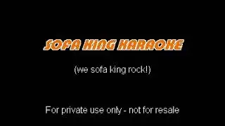 David Bowie - Rubber Band - Sofa King Karaoke