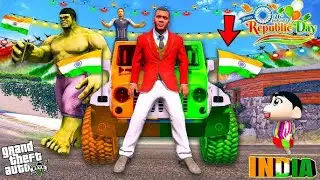 Franklin and Shinchan Celebrates Republic Day in GTA 5!