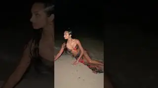 pov you thought taking ocean pictures at night was a good idea #mermaids #mermaidcore #beachdress