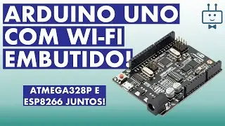 Arduino Uno with built-in Wi-Fi! | ATMEGA328P and ESP8266 embedded | Setup Tutorial