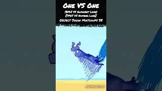 One VS One (BFDI VS Alphabet Lore) [TPOT VS Number Lore] - Object Show Matchups 38 #shorts