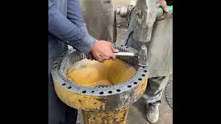 This Broken Caterpillar Gear Was Total Scrap | Shocking Restoration Process