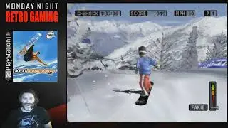 Cool Boarders 4 PS1 Monday Night Retro Gaming Episode #147