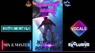 MIX & MASTER🎚️CUSTOM  ͟͟͞͞ ➞ HIP HOP | POP | R&B | EDM🎧INSTRUMENTALS & VOCALS