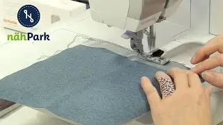 Bernina L850 Overlocker   den Feston-  oder Pariserstich nähen