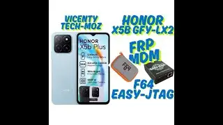 HONOR X5B GFY-LX2 FACTORY RESET FRP  PAYJOY REMOVE BY F64 2025 ALL HONOR MDM FILES EVAILABLE TESTED