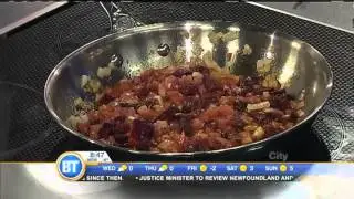 Cactus Club's Rob Feenie in the BT kitchen.