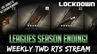 Leagues Season Ending! Weekly TWD RTS Stream - Walking Dead: Road to Survival