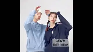 350GSM 100%Cotton Hoodies